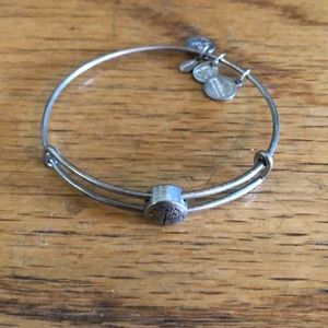 Alex & Ani sliding tree of life charm bracelet